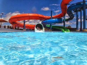 Rainbow Falls Waterpark wave pool
