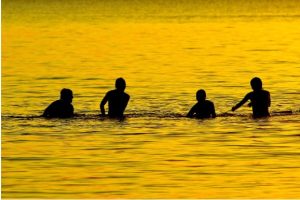 Scenic view of Enchanted Rock in Texas
