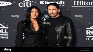 Trent Reznor and wife 
