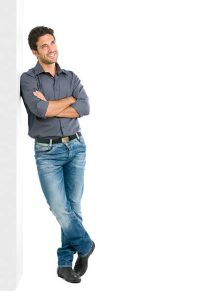 Leaning Against a Wall