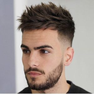 Undercut Fade with Texture