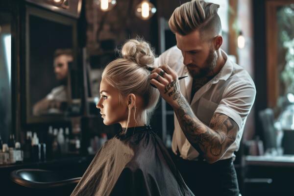 hair stylish photo